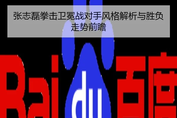 张志磊拳击卫冕战对手风格解析与胜负走势前瞻